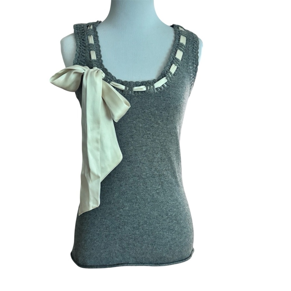 Tory Burch Sleeveless Blouse Cashmere Blouse Size XS